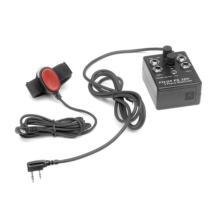 PILOT USA INTERCOM 2-PLACE ICOM IC-A24 PA-200T/A24