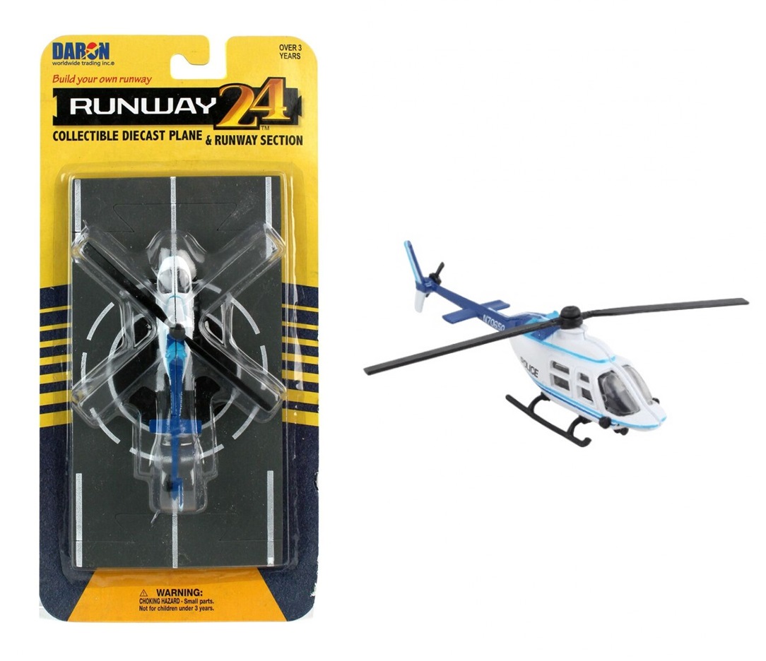 RUNWAY-24 BELL 206 JETRANGER HELICOPTER RW055