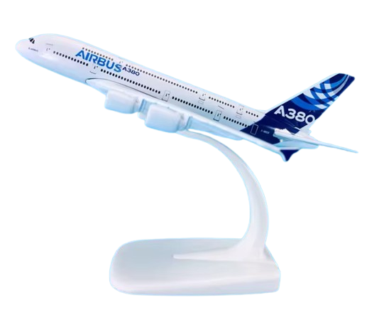 AIRCRAFT MODEL 1:X A380 AIRBUS FACTORY HOUSE COLOR