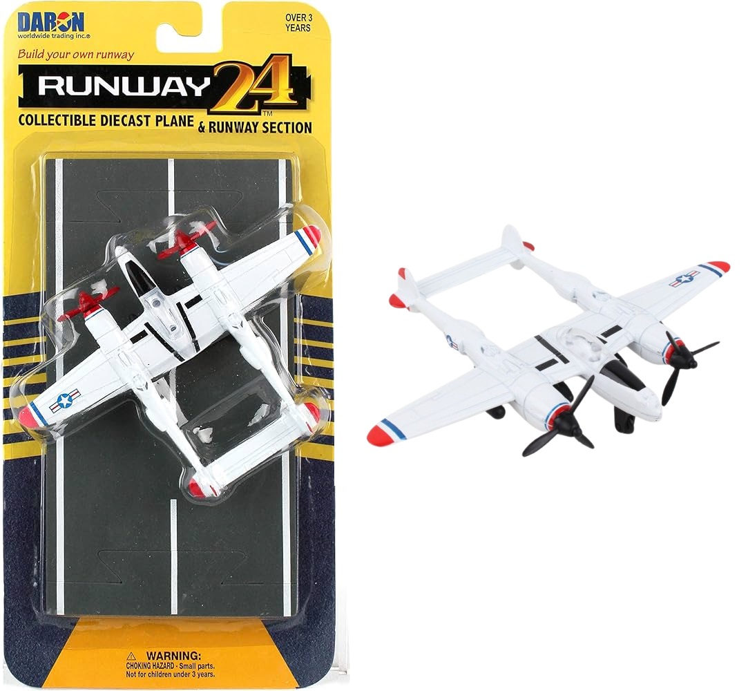 RUNWAY-24 P-38 RED TIP RW175