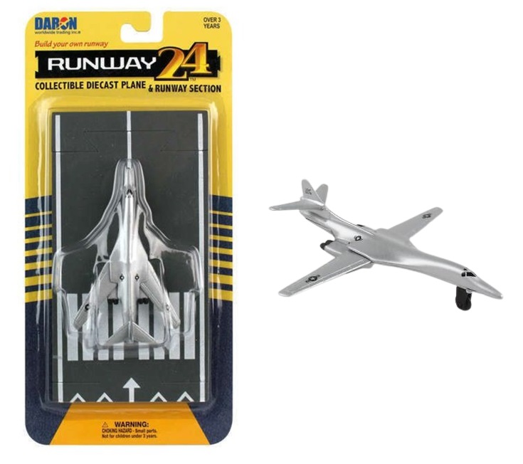 RUNWAY-24 B-1 LANCER SILVER RW025