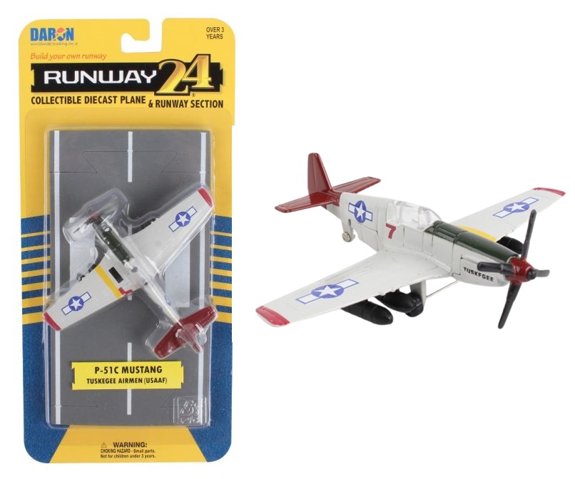 RUNWAY-24 P-51 MUSTANG TUSKEGEE AIRMEN RW190