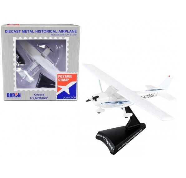 AIRCRAFT MODEL 1:XXX CESSNA 172 SKYHAWK POSTAGE STAMP PS5603-2