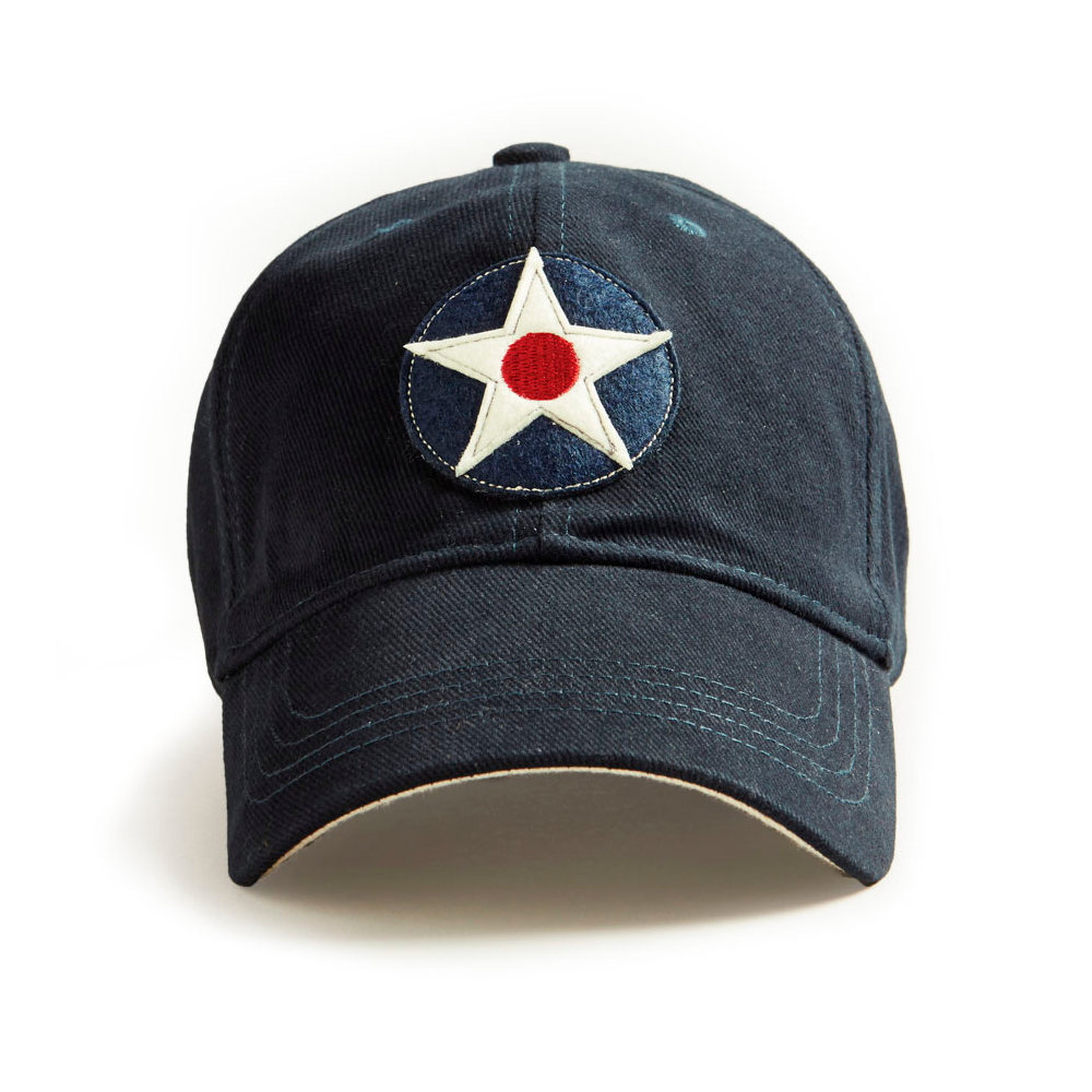 RED CANOE BRANDS CAP US ROUNDEL NAVY U-CAP-USAR-01-NY