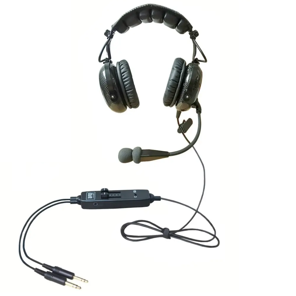 UFQ HEADSET P38 PNR DUAL PLUG CARBON FIBER