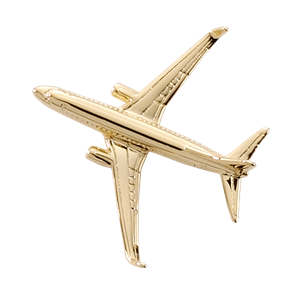 WINGS PIN BOEING AV-BBJ-CTG