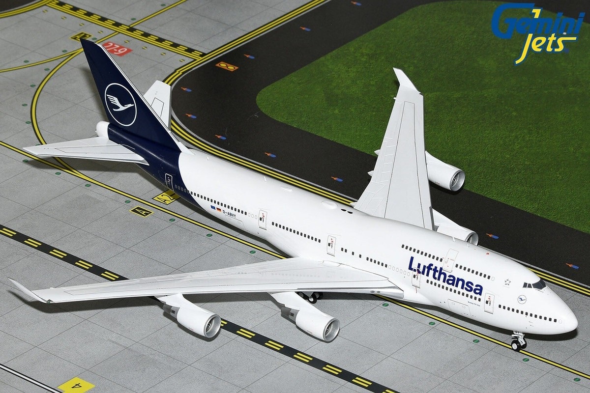 GEMINI JETS 1:200 LUFTHANSA B747-400 G2DLH1241