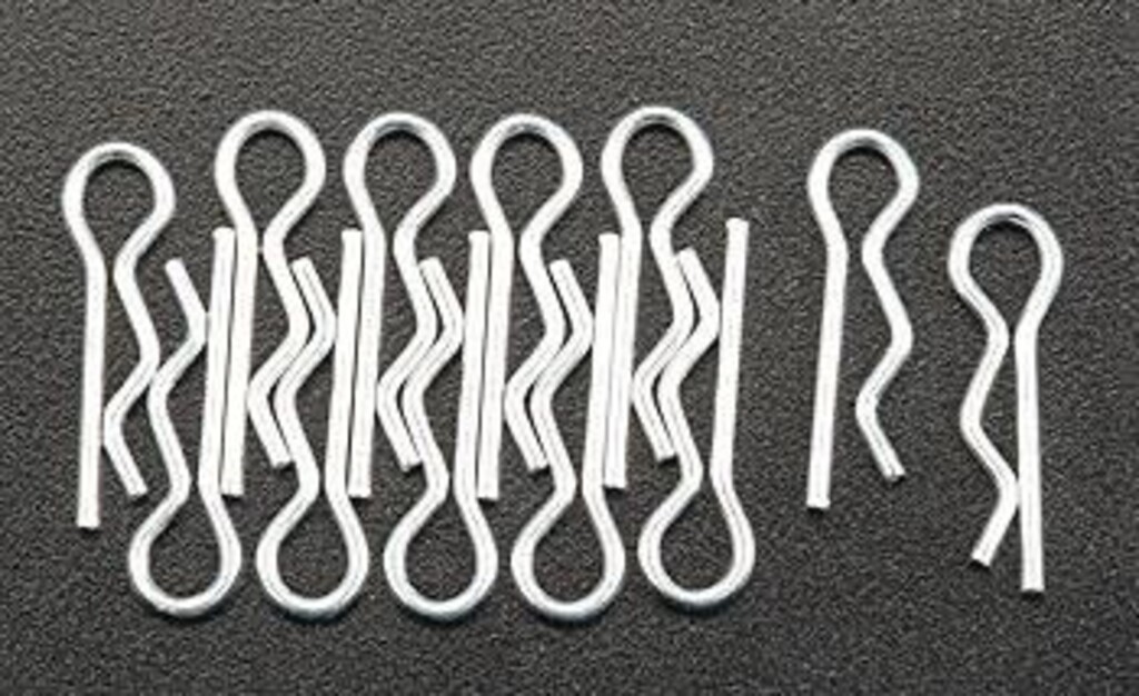 BODY CLIPS MINI RC18T ASSOCIATED 21173