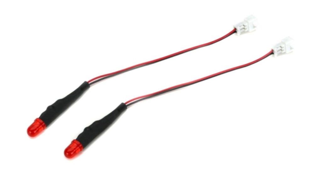 EFLA601 RED LED SOLID 2PC