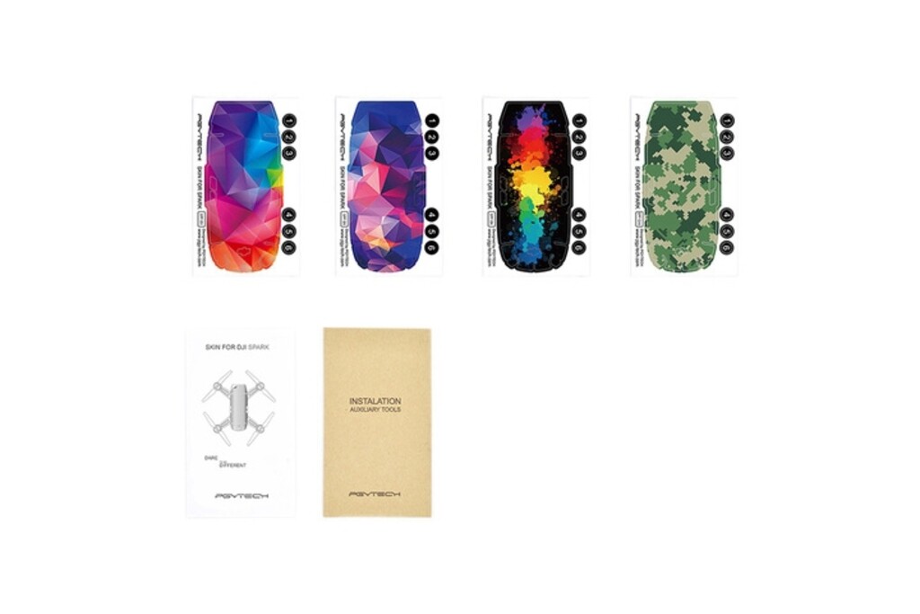 DJI PART PGYTECH SPARK SKIN 4PACK SET 2