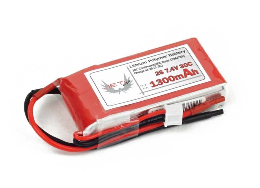 JETI LIPO 7.4V 1300MA 30C PRO POWER 2S