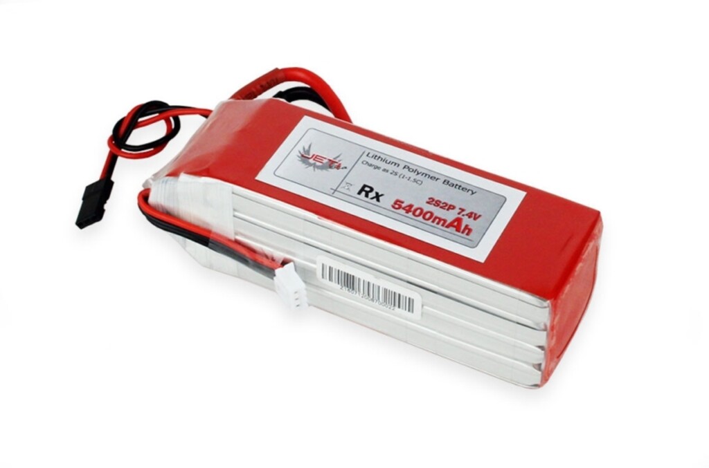 JETI LIPO 7.4V 5400MA RX PACK JETIRX5400