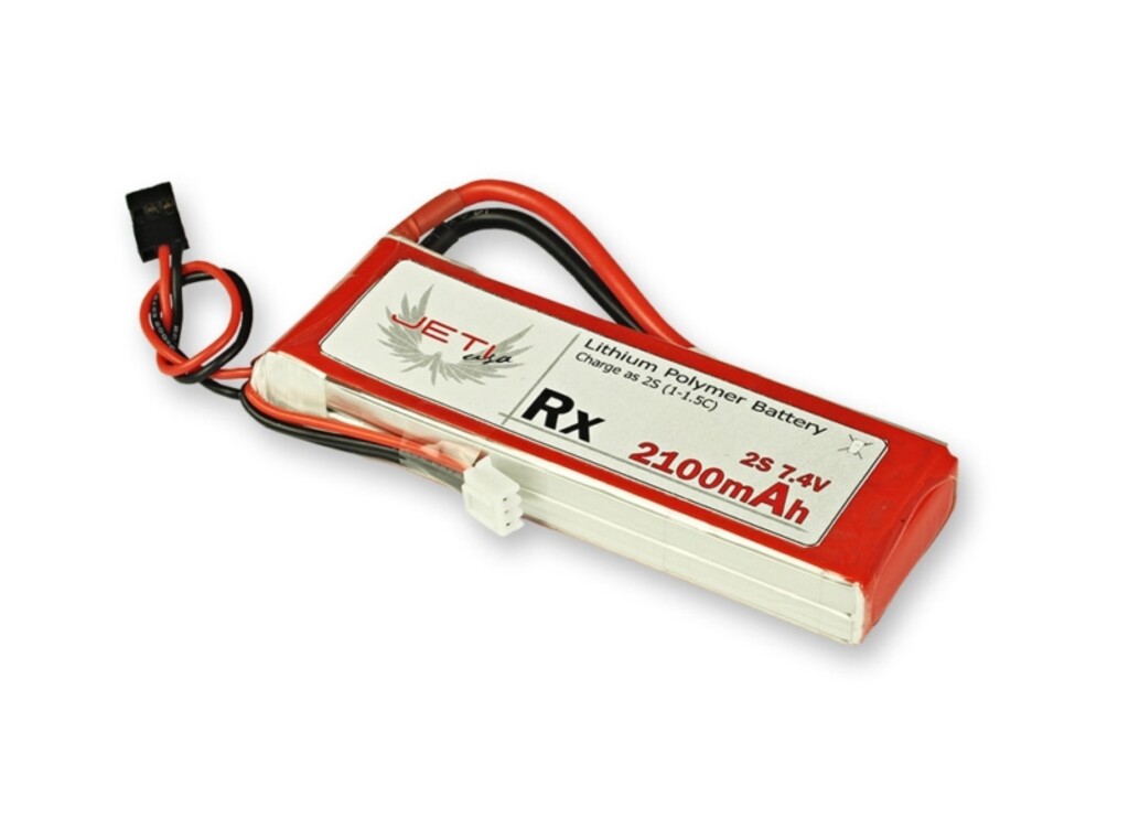 JETI LIPO 7.4V 2100MA RX PACK JETIRX2100