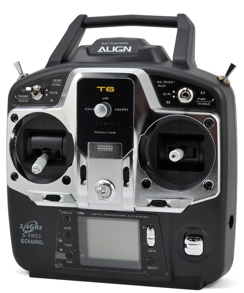 RADIO 6CH ALIGN T6 FUTABA SOMENTE TX HERT6005T