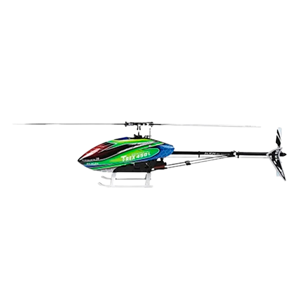 HELICOPTERO ALIGN T-REX 450L DOMINATOR COMBO 3GX FLYBARLESS RH45E10XT