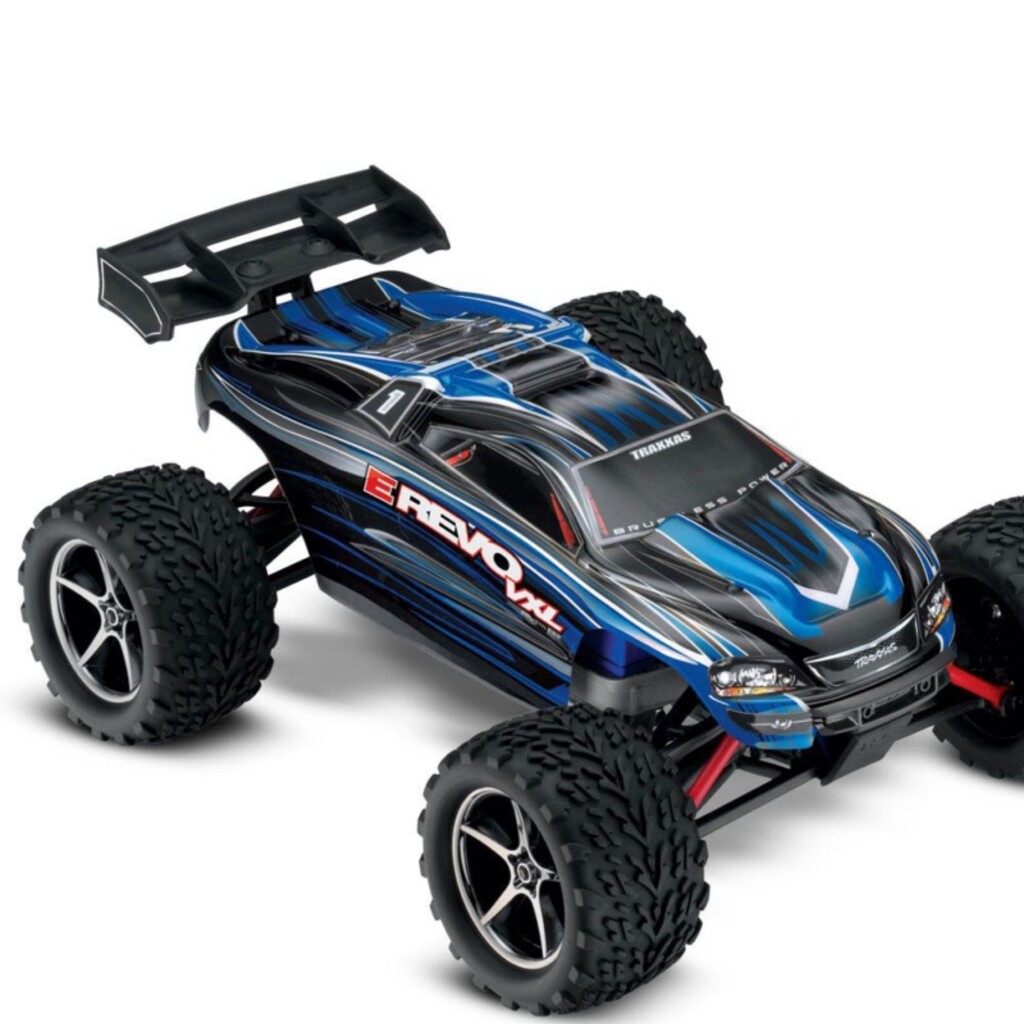CARRO E-REVO VXL 1/16 RTR TSM 710763 SILVER