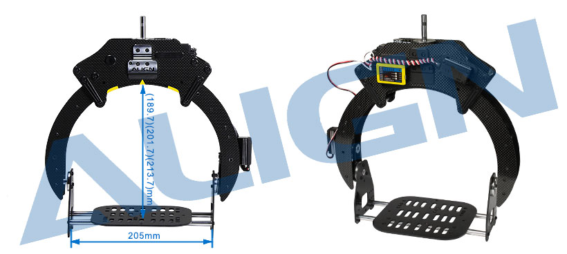 TR800E G800F AERIAL GIMBAL SYS H80B036XX