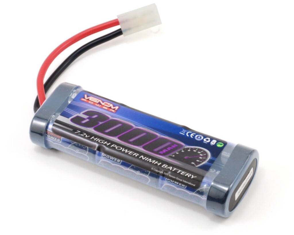 PACK VENOM 7.2V 3000MA NIMH TAMIYA 1539