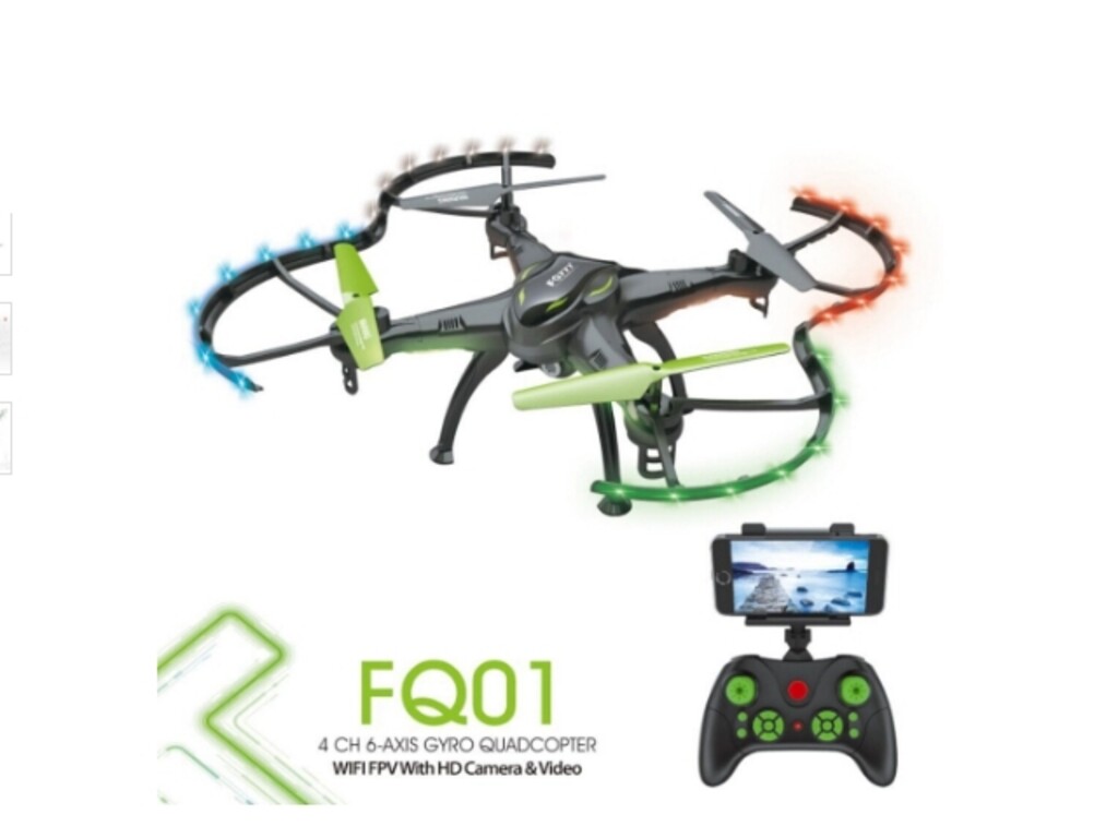QUADROCOPTERO C/WI-FI FQ01