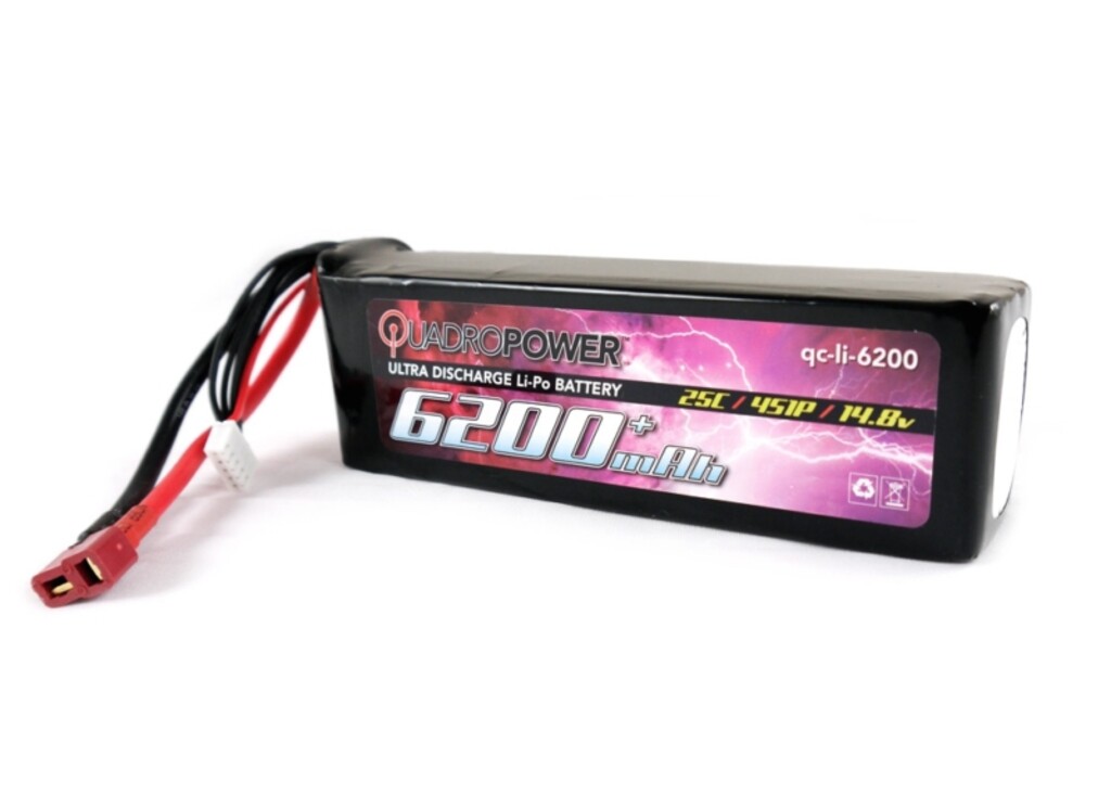GEN QUADROPOWE 14.8V 6200M 25C MULT T-PL