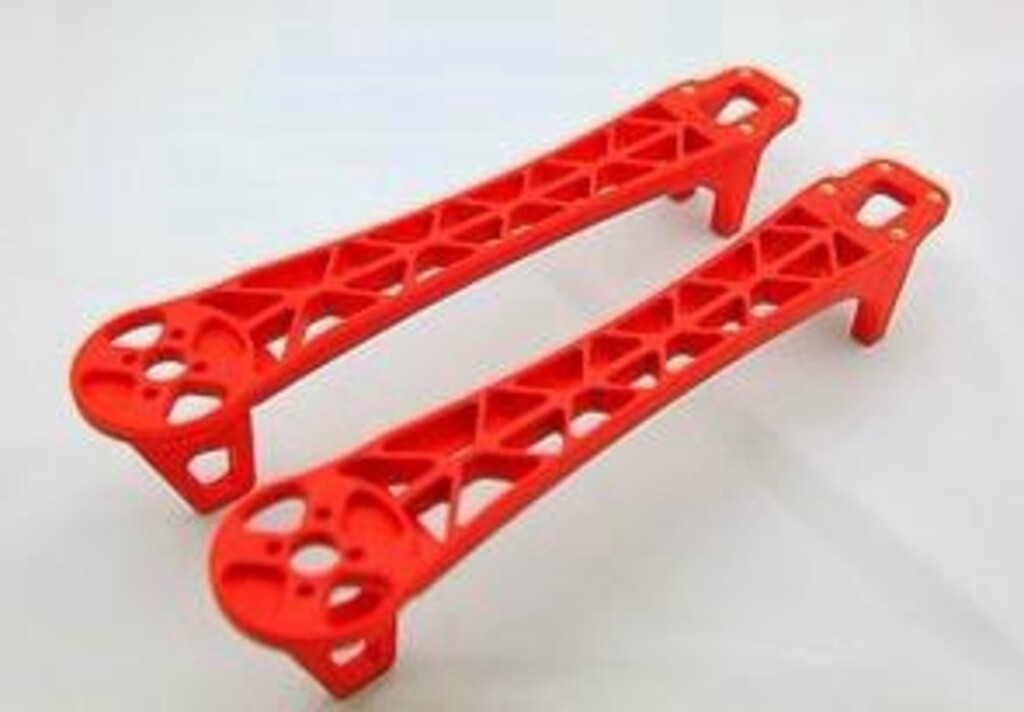 DJI PARTS F450/550 FRAME ARM RED 2PC