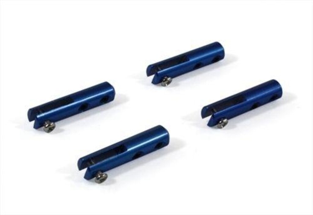 ALUMINUM CLEVIS 2MM ROD MIRACL 4PC B-006