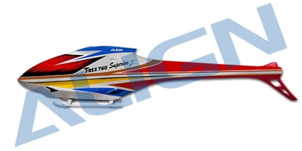 TR760 F3C FUSELAGE RED HF7601T