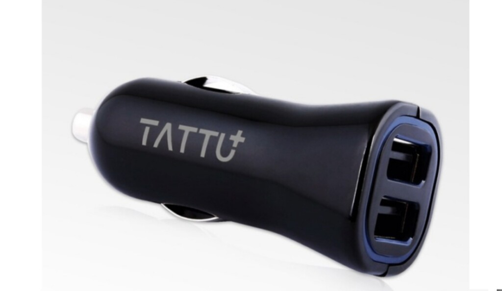 TATTU DUAL USB CAR CHARGER PSA-30U2-QC3