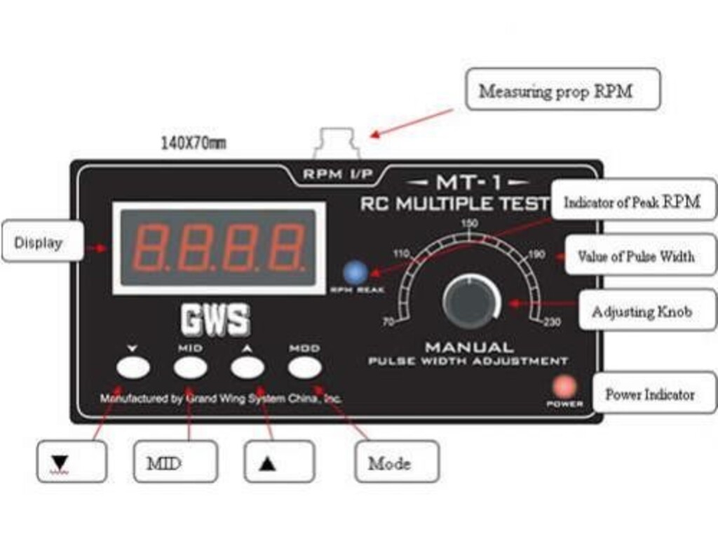 MULTI TESTER GWS MT-1
