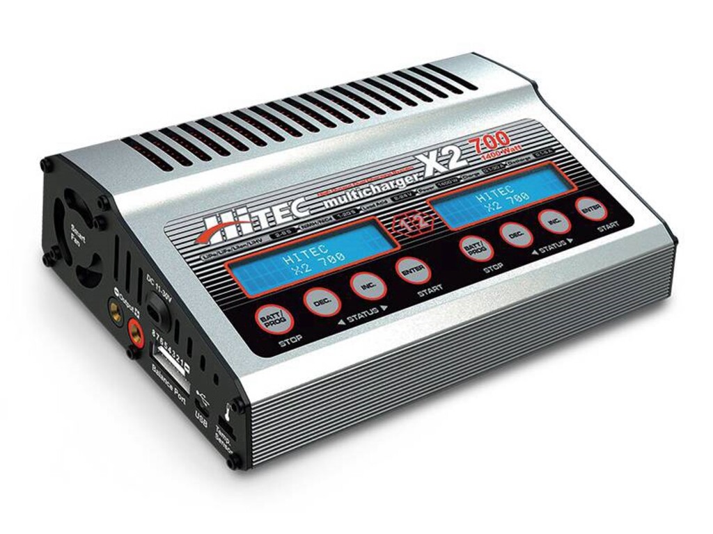 CHARGER HITEC X2 700W DUAL 1400W 44239