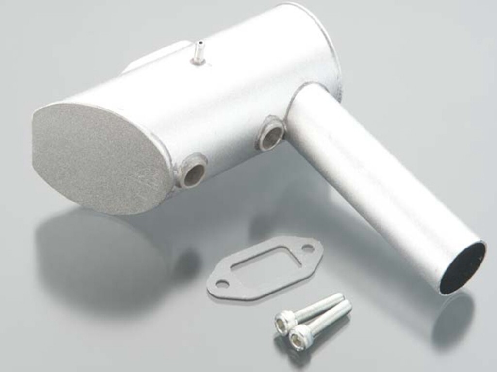 DLE 111CC MUFFLER TWO HOLE 111F32