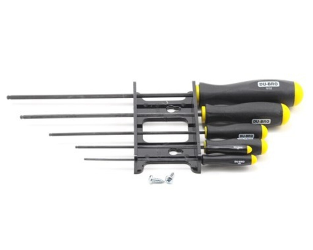 DUBRO DELUXE IMPRERIAL BALL WRENCH SOCKET HEAD SET 6PC DUB705