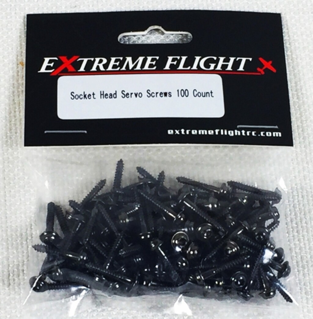 EF HEAD SERVO SCREW 100PC SSCREW-100