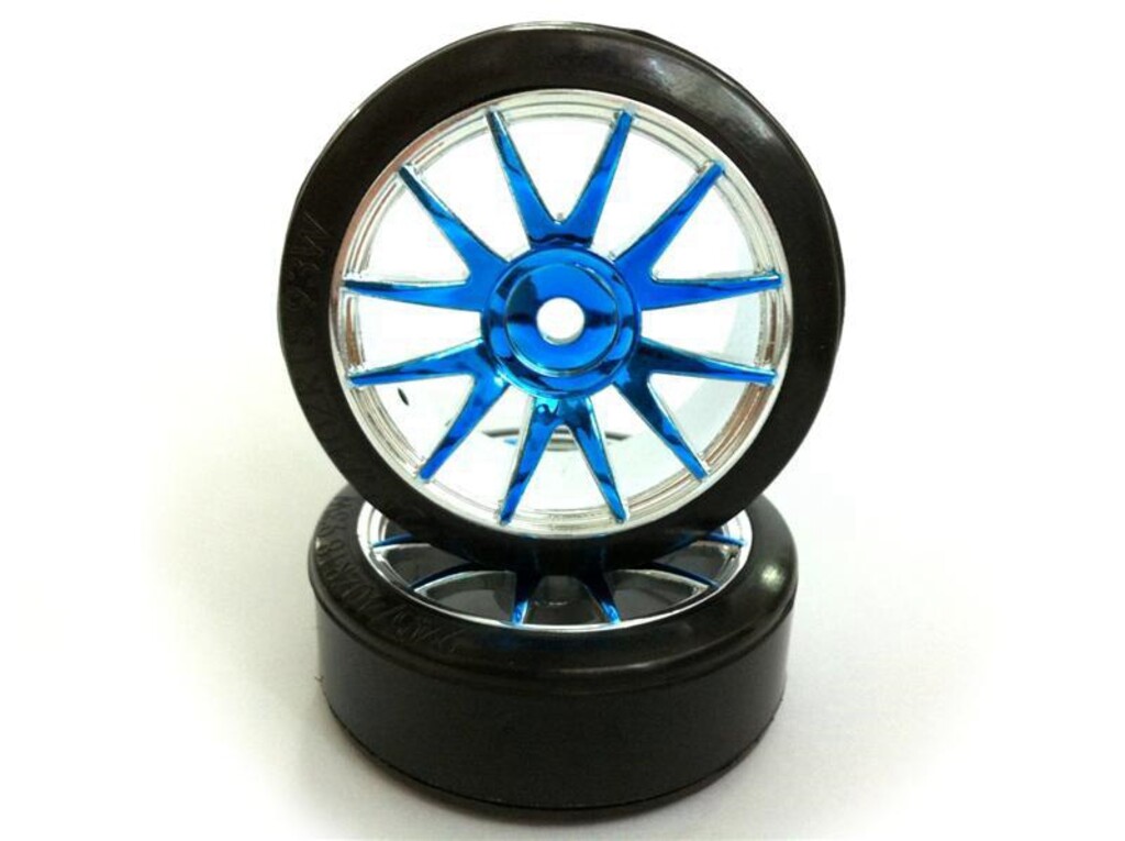 HT RODA CROMADA 1/16 DRIFT 2PC 09003PB