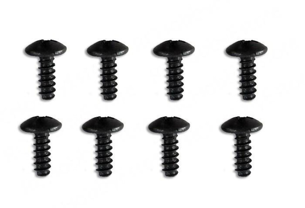 HT 3*8 ROUND HEAD SCREWS 6PC 02081