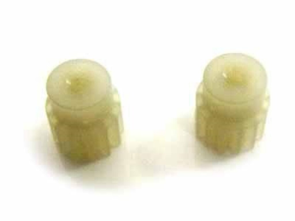 HT PLASTIC MOTOR GEAR 2PC 23614