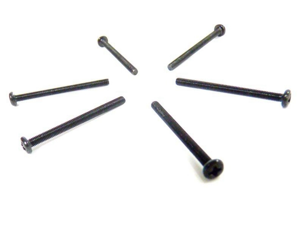 HT BUTTON HEAD SCREWS 3X38 6PC 31057
