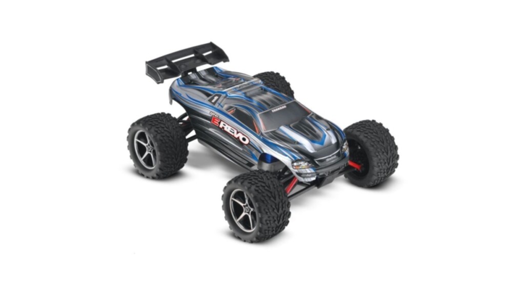 CARRO E-REVO 1/16 RTR 4WD SILVER 710541T4
