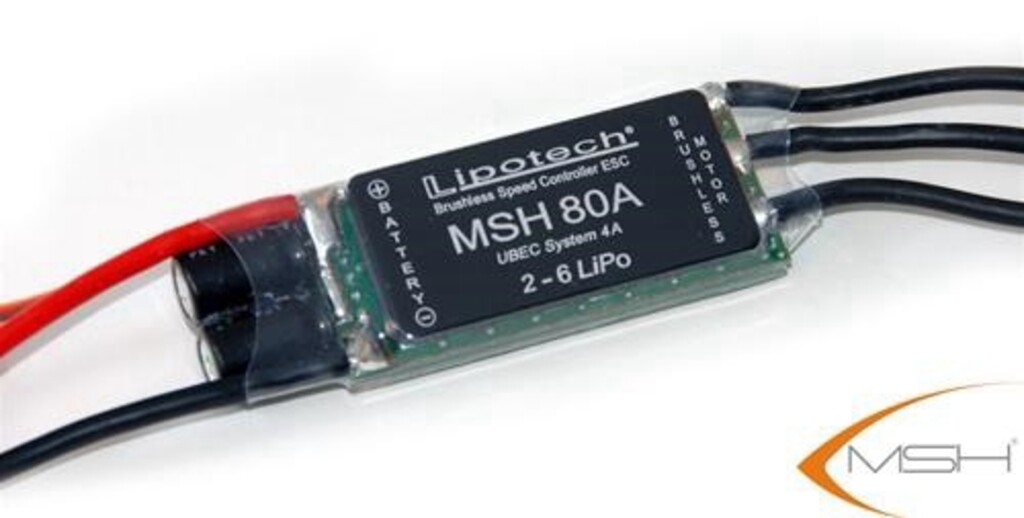 MSH51093 ESC SPEED BRUSHLESS 80A PROTOS