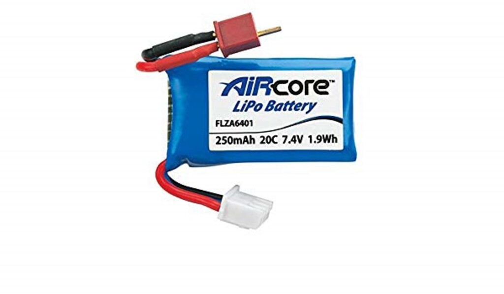 AIRCORE LIPO BAT 7.4 20C 250M FLZA6401