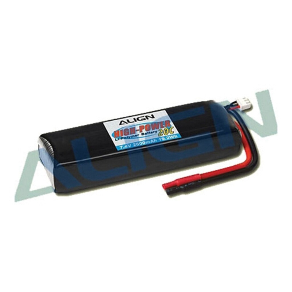 PACK ALIGN 7.4V 2600MA 20C HBP26003T