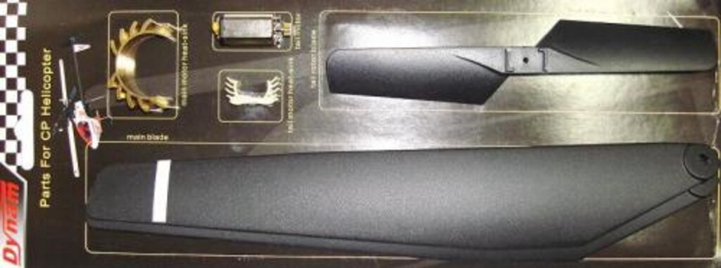 PH000 KIT BLADES+TAIL MOTOR+HEAT SINK