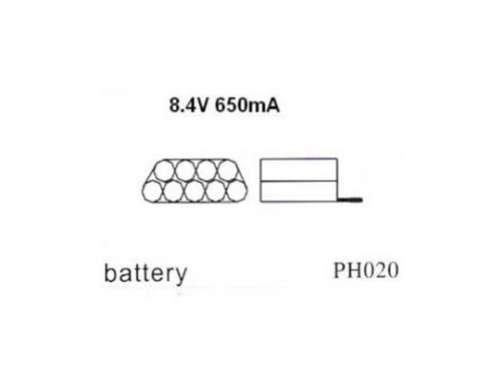 PH020 NIMH 8.4V BATTERY