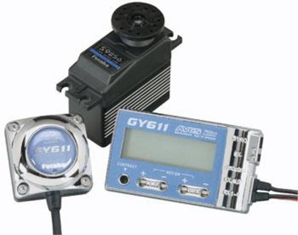 GYRO GY611 FUTABA SERVO S9256 FUTM0825