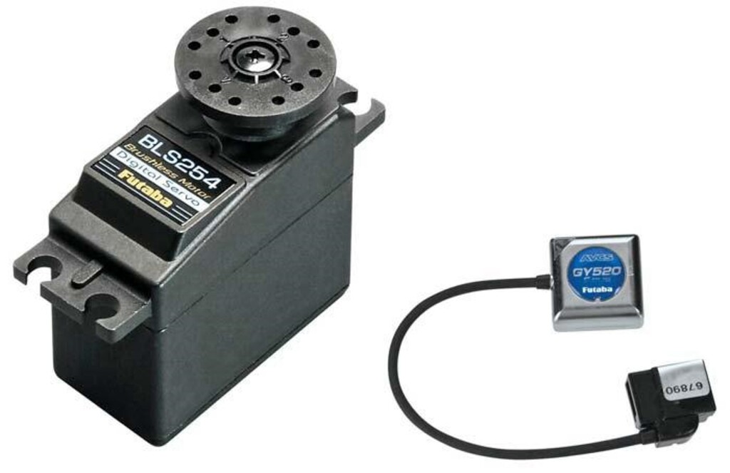 GYRO GY520 + BLS254 FUTABA FUTM0814