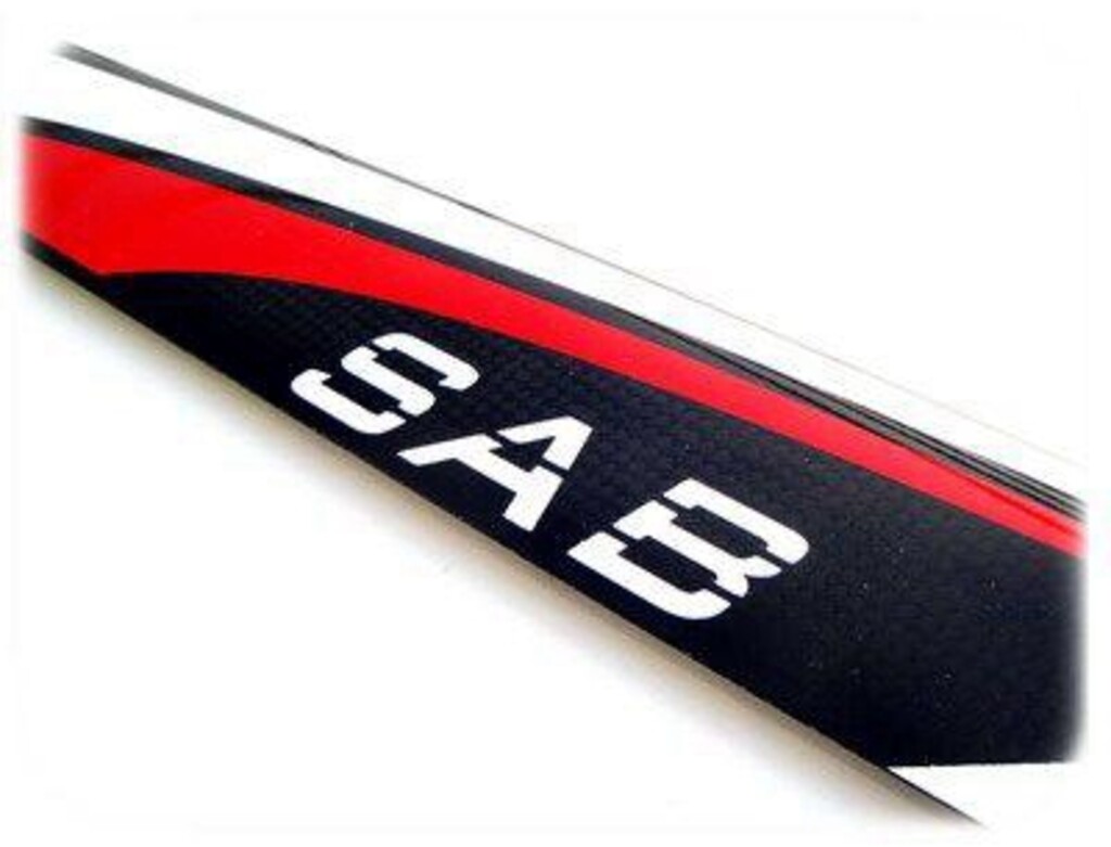 SAB MAIN BLADE 690MM RED/BLACK 690-3D