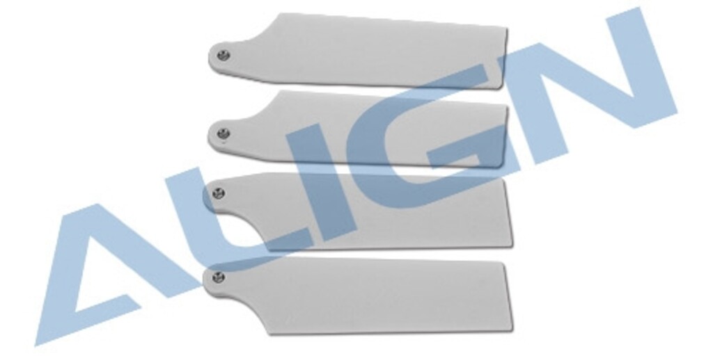 TR470L TAIL BLADE 74MM WHITE HQ0743DT
