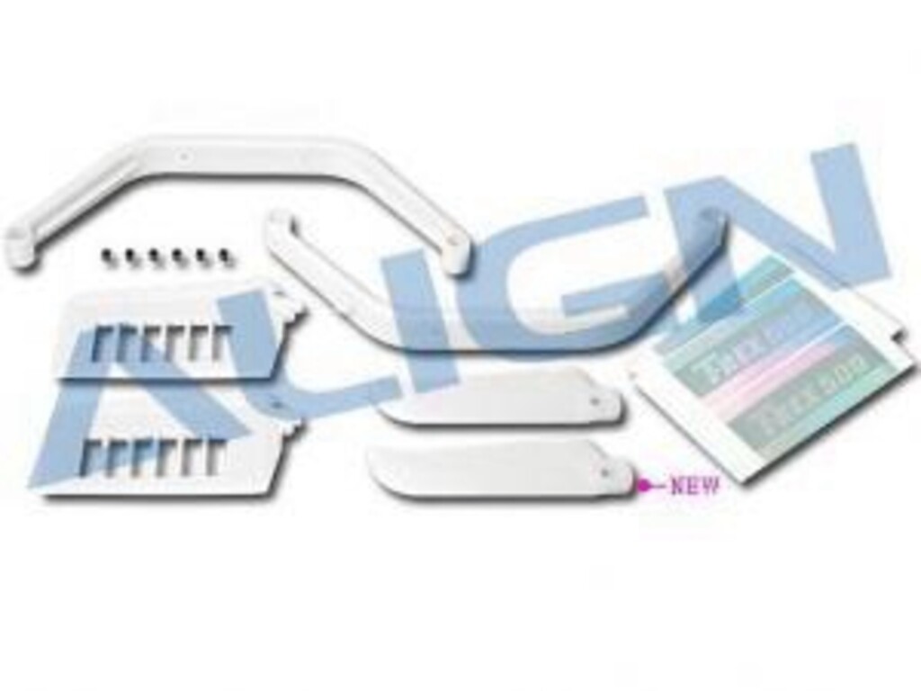 TR500 UPGRADE PARTS ASS.WHITE H50076T-01