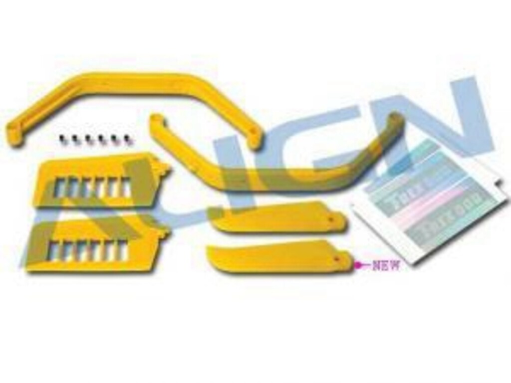 TR500 UPGRADE PARTS ASS.YELLOW 50076T-06