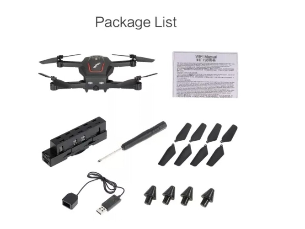 WLTOYS DRONE FOLDING 720P CELULAR Q636